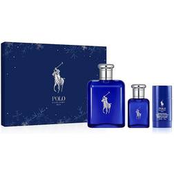 Polo Ralph Lauren Men's Blue 3-Piece Eau De Toilette Set