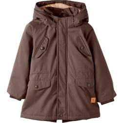 Lil'Atelier Water Repellent Jacket - Coffee Quartz (13202737)