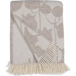 Almedahls Skogen Filt Vit, Beige, Grå (170x130cm)