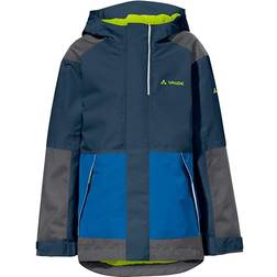 Vaude Kid's Caprea 2l Jacka - Dark Sea/Green