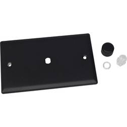 Varilight 1-Gang Matrix Kit For Rotary Dimmers (Twin Plate) Matt Black