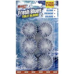Airpure Mighty Burst Fresh Blues Toilet Blocks 6 st