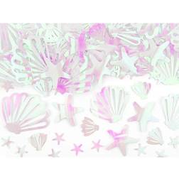 PartyDeco Konfetit Simpukat Iridescent 23g