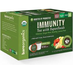 Bareorganics Immunity Tea Pods For Single Serve Coffee Machines