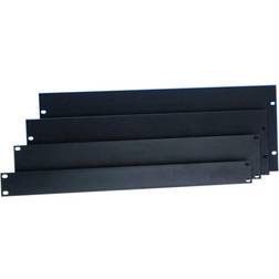 Adam Hall Panneau Rack En Aluminium 3U Noir