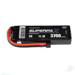 Radient LiPo 3S 3700mAh 11.1V 30C Deans (HCT) RDNB37003S30H