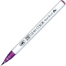 Zig 6 stk. Penseltusser Clean Color Pensel Pen 811 Red Grape