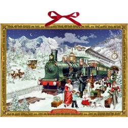 Adventskal. Nostalgische Eisenbahn