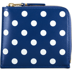 Wallet Polka Dots Printed Navy - Navy