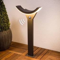 Lucande Half Outdoor Garden Lamp w/Sensor Sockellampe