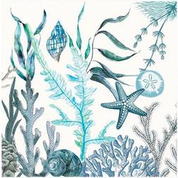 Michel Design Works Frokost Servietter Ocean Tide