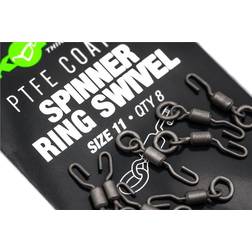 Korda PTFE Spinner Ring Swivels T11 8pcs