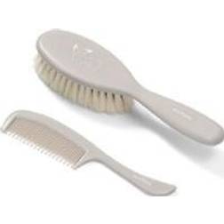 BabyOno Take Care Hairbrush and Comb setti Gray(syntymästä lähtien)