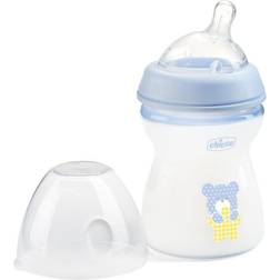 Chicco Babyfles Natural Feeling 250 ml jongen 2m