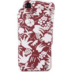 Holdit iPhone XR Wallet Magnet Cover Stockholm Tropical White