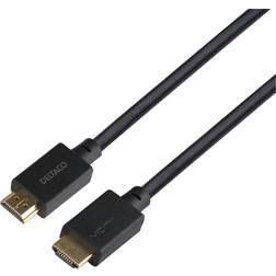 Deltaco 8K HDMI - HDMI M-M 1m