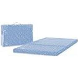 Asalvo Folding Mattress Stars 120x60x5cm, Blue