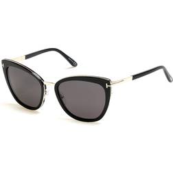 Tom Ford Cat-Eye Metal & Acetate - BROWN PATTERN