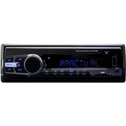 PNI-8524BT Lecteur MP3 Radio 4 x 45 W 12V/24V 1 DIN USB/AUX/RCA/Bluetooth 24V Noir