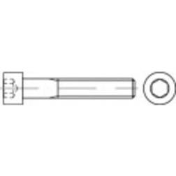 Toolcraft Vis Cylindrique M4 12 mm 6 Pans 1pcs