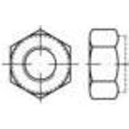 Toolcraft 147570 Låsemøtrikker M10 ISO 7040 Stål Galvaniseret 500 stk