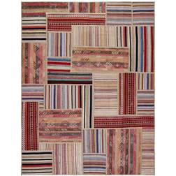 Arkiio Handknuten Persisk Patchworkmatta 155x201