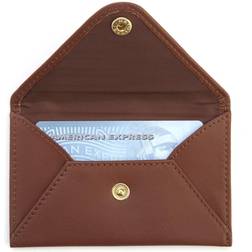 Envelope Style Business Card Holder - TAN