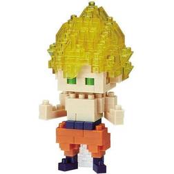 Bandai Dragon Ball Z Super Saiyan Son Goku Nanoblock Constructible Figure