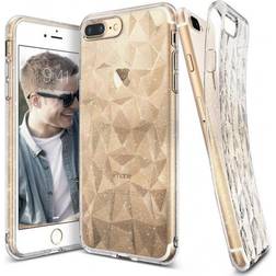 Ringke Ringke Air Prism Glitter Ultra Tunn 3D Shining Cover Gel TPU Väska till iPhone 8 Plus 7 Plus Genomskinlig