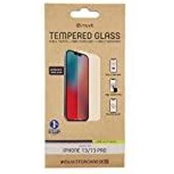 Protector pantalla muvit MCTPG0104, Para Apple iPhone 13 y Pro, Vidrio templado, Transparente