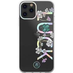 Kingxbar Lucky Series skal dekorerad iPhone 12 mini transparent