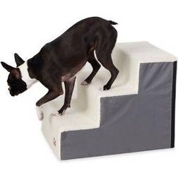 Pet Products K&H Pet Products Pet Stair Steps Gray/Fleece