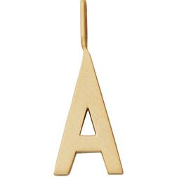 Design Letters Archetype Charm A-Z - Gold