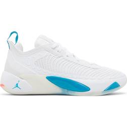 Nike Jordan Luka 1 M - White/Metallic Silver/Neo Turquoise