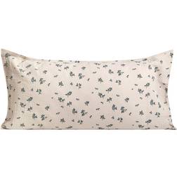 Garbo&Friends Blueberry Muslin Pillow Case Beige (90x50cm)