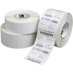 Zebra Mærkatrulle 25 x 76 mm Hvid 11160 stk
