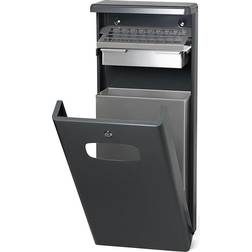 Vepa Bins mounted waste collector with ashtray, capacity