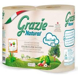 Grazie Natural Toiletpapir - 4 ruller