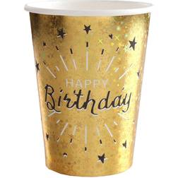 Santex Guld papkrus Happy Birthday