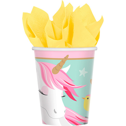 Amscan 8 Gobelets Licorne Magique
