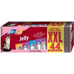 Fit & Fun FIT+FUN Adult Jelly, menuboks pouch 4 varianter 44x100