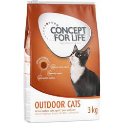 Concept for Life 3x3kg Outdoor Cats kattefoder