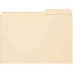 Smead File Folder, Reinforced 2/5-Cut Tab