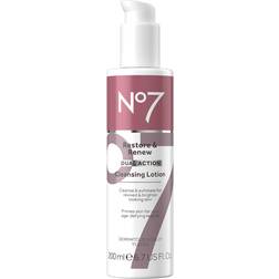 No7 & Renew Dual Action Cleansing Lotion for Brightness 200ml