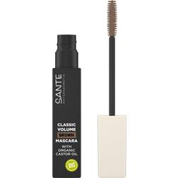 SANTE Naturkosmetik Øjne Mascara Classic Volume Mascara No. 02 Brown 8 ml