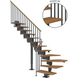 Dolle Dubai Kvartsvingstrappe Classic IIII 289-357 cm