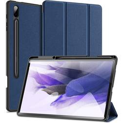 Dux ducis Coque Tablette Domo Samsung Galaxy Tab S8 Plus / S7 Plus Bleu Foncé