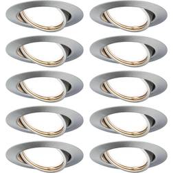 Paulmann 93399 LED Brushed Iron Takplafond ∅ 9cm 10st