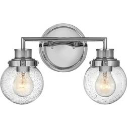 Elstead Lighting Vägglampa bad Poppy, 2 Väggarmatur
