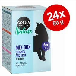 Cosma Nature In Busta Umido Per Gatto 6 x 50 g